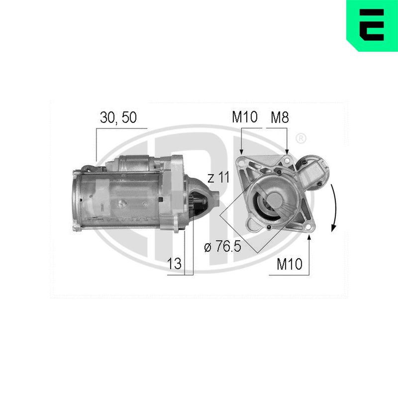 Стартер, Era 220587A