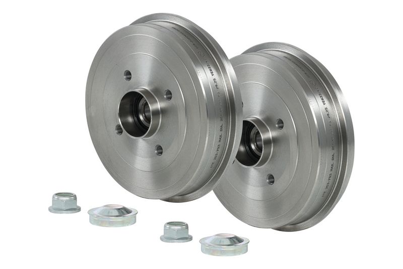 Brake drum Achter past: DACIA LOGAN, LOGAN II, LOGAN MCV II, SANDERO, SANDERO II  RENAULT LOGAN I, LOGAN II, LOGAN/STEPWAY II, SANDERO/STEPWAY I, SANDERO/STEPWAY II, THALIA III 0.9-1.6LPG 08.04-