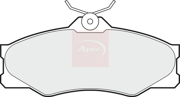 APEC Brake Pad Set, disc brake PAD518