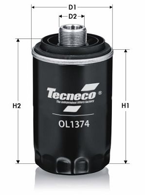 TECNECO FILTERS olajszűrő OL1374