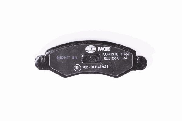 HELLA 8DB 355 011-691 Brake Pad Set, disc brake