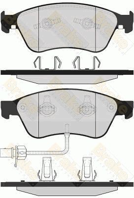Brake Engineering Brake Pad Set, disc brake PA1621