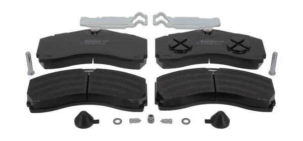 Bremsbelagsatz, Scheibenbremse