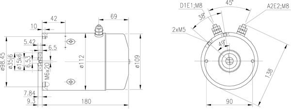 Product Image - Elektromotor - MM64 - MAHLE