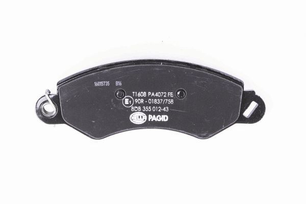 HELLA PAGID 8DB 355 012-431 Brake Pad Set, disc brake