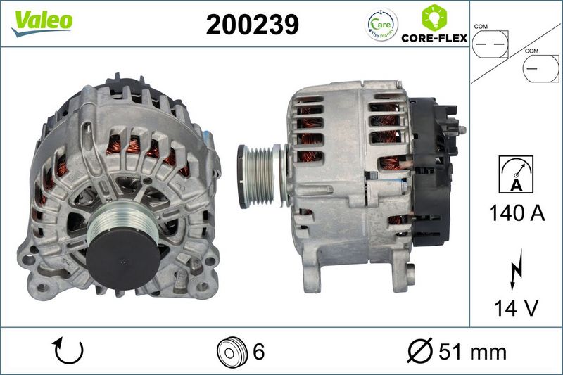 VALEO Dynamo / Alternator 200239