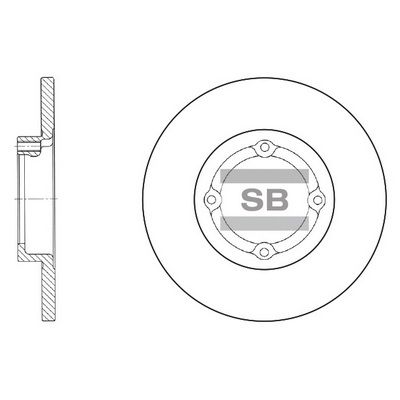 Гальмівний диск, Hi-Q SD3010