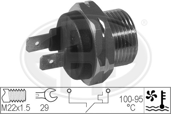 WILMINK GROUP hőkapcsoló, hűtőventilátor WG1777012