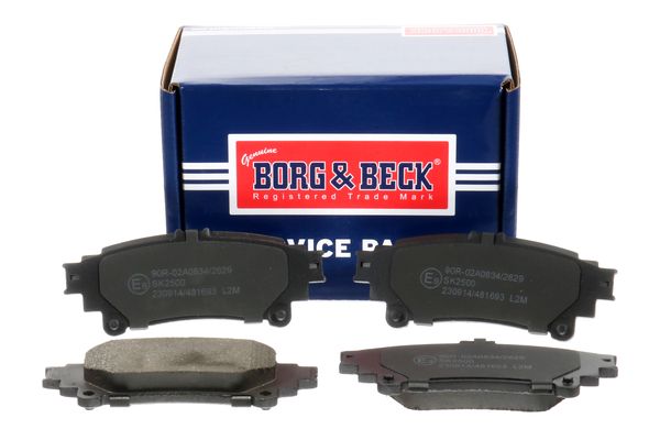 Borg & Beck rear brake pads - BBP2222