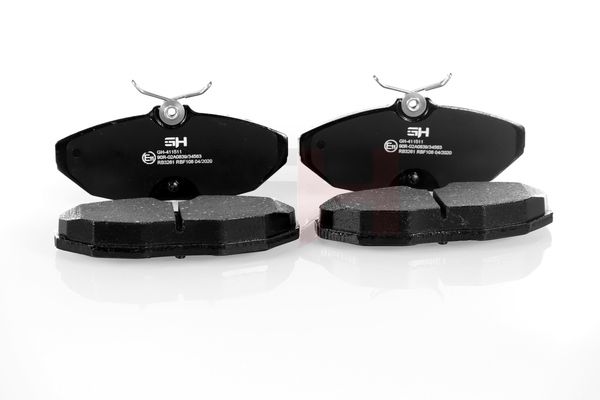 Piduriklotsi komplekt, ketaspidur, GH GH-411511