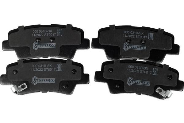 STELLOX 000 031B-SX Brake Pad Set, disc brake