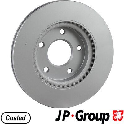 4063102200 JP GROUP NISSAN диск гальмівний передн. Juke