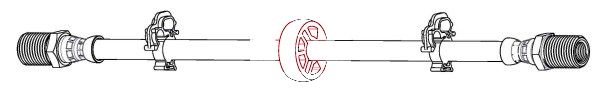 APEC Brake Hose HOS4528