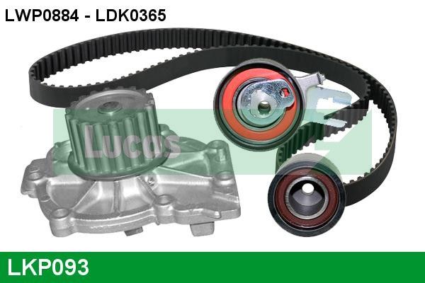 Lucas Water Pump & Timing Belt Kit LKP093