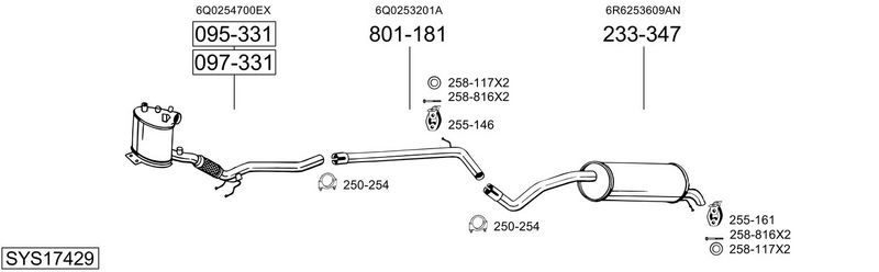 Изпускателна система BOSAL