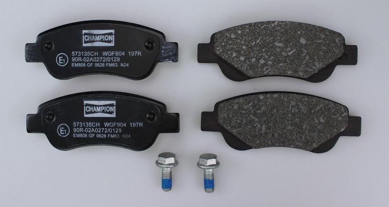 Plaquettes+de+frein+à+disque CHAMPION 573135CH