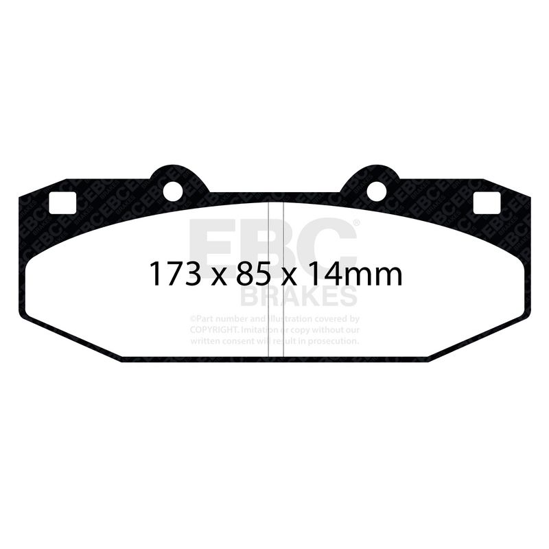 EBC Brakes Remblokkenset, schijfrem DP5076NDX