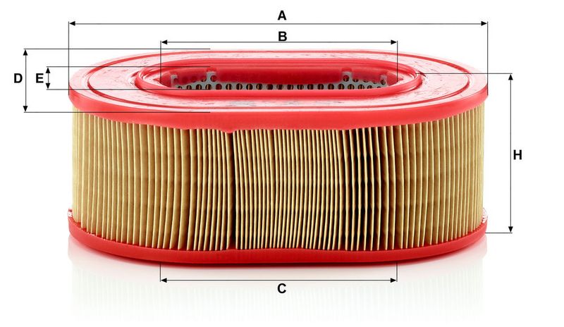 Õhufilter, MANN-FILTER C 25 124