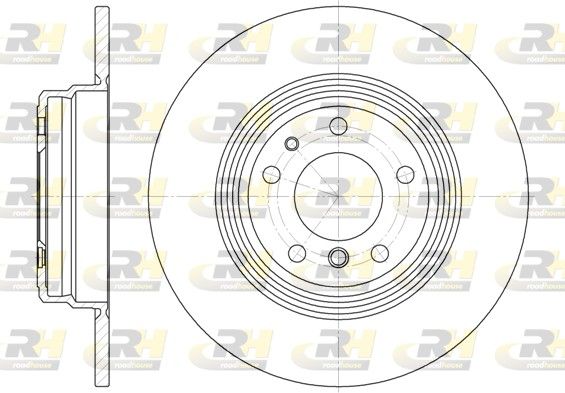 Гальмівний диск, Roadhouse 6510.00
