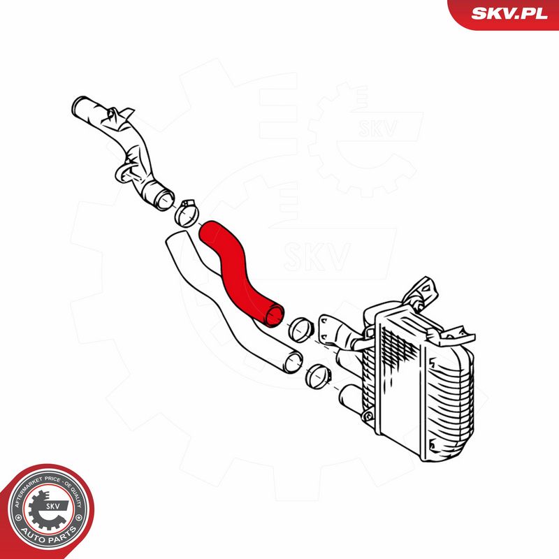 ESEN SKV 24SKV933 Charge Air Hose