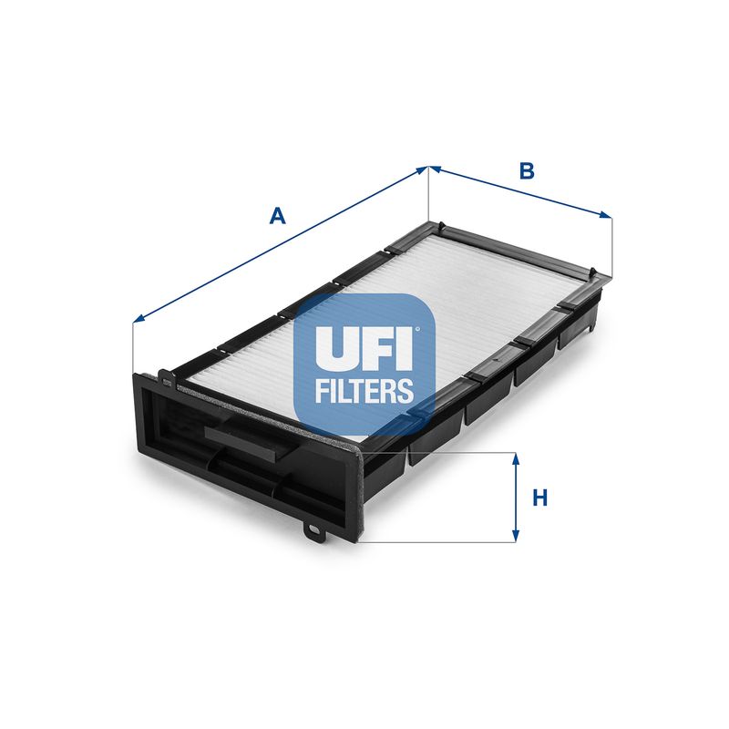 Фільтр, повітря у салоні, Ufi 53.090.00