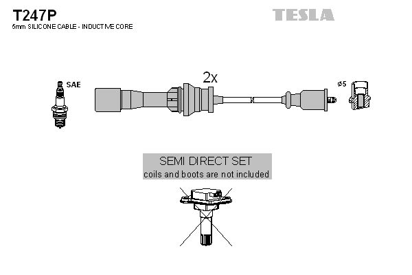 Комплект электропроводки TESLA