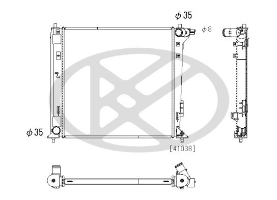 Kühler, Motorkühlung