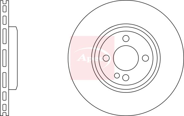 APEC Brake Disc DSK2626