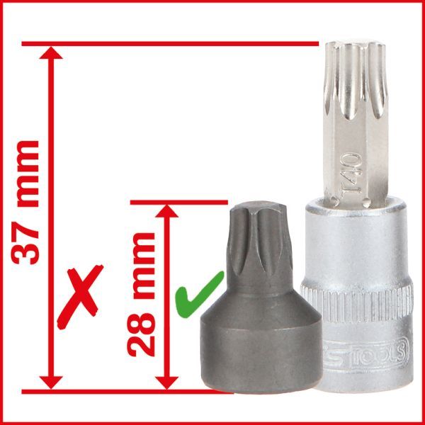 Padrunvõtmete komplekt, KS TOOLS 911.1850