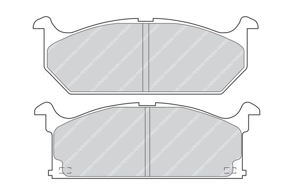FERODO fékbetétkészlet, tárcsafék FDB528