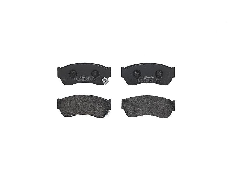 комплект спирачно феродо, дискови спирачки BREMBO