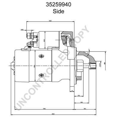 BOM-Prestolite 35259940 Starter