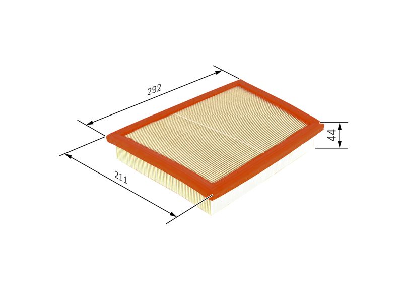 BOSCH F 026 400 461 Air Filter