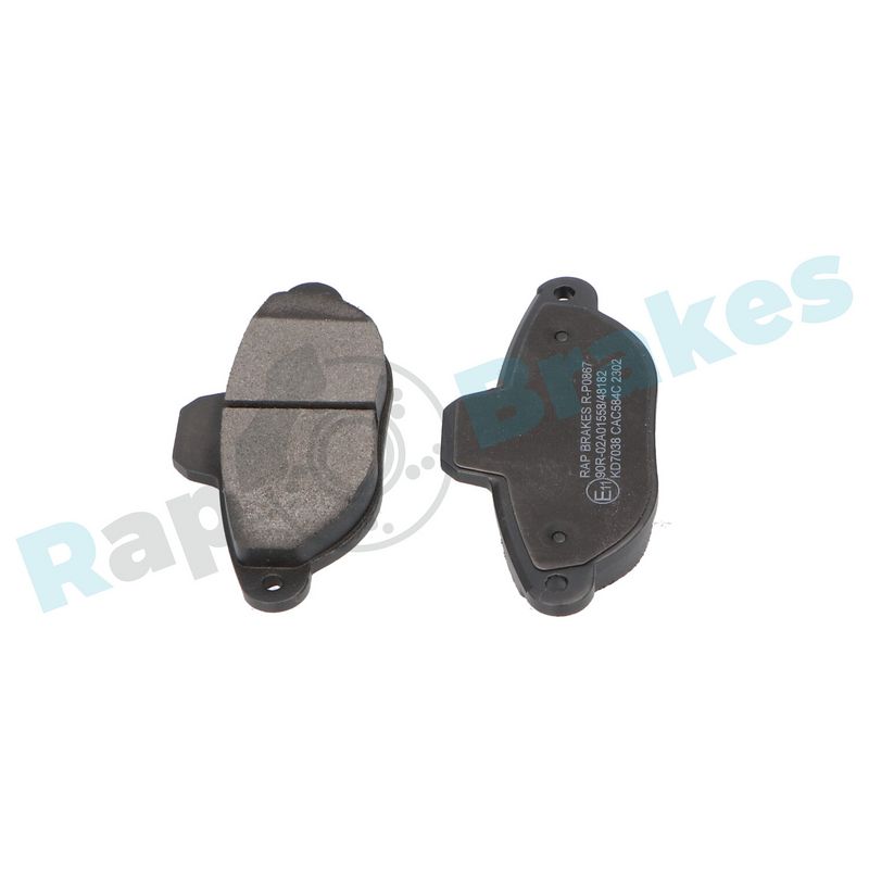 RAP BRAKES R-P0867 Brake Pad Set, disc brake