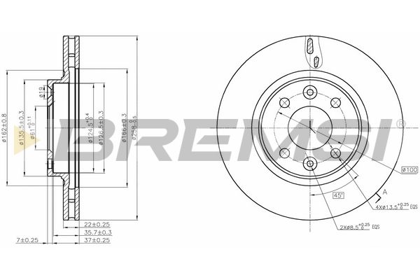 402062650R OE RENAULT ГАЛЬМІВНИЙ ДИСК ПЕРЕД (2шт) (заміна 402067025R)