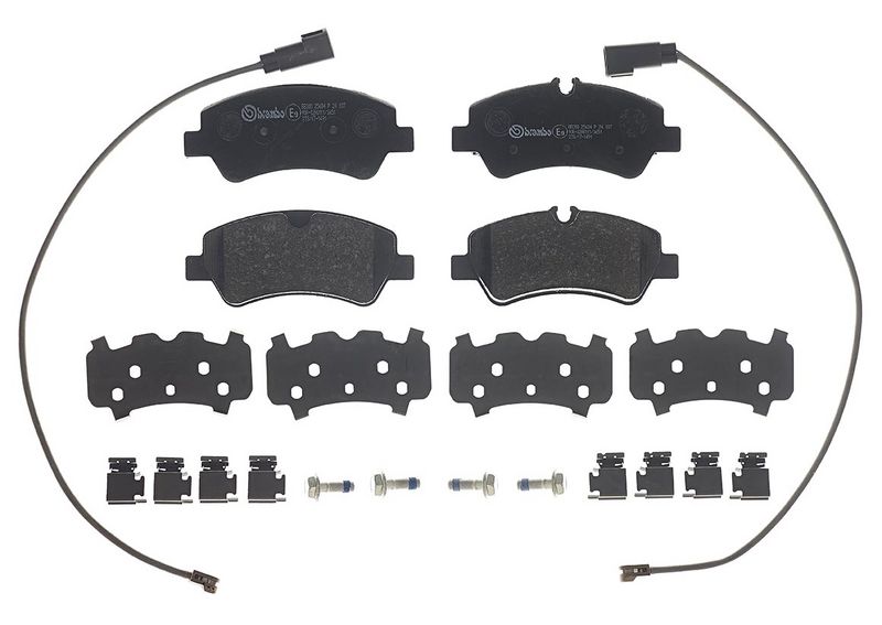 set placute frana,frana disc P 24 187 BREMBO