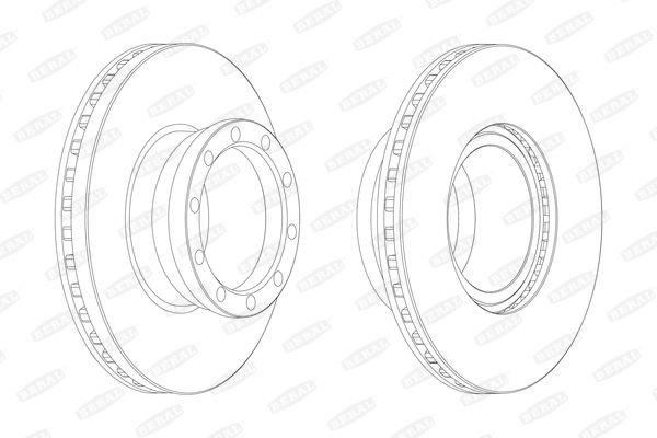 Гальмівний диск BERAL