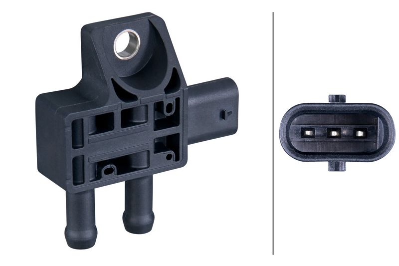 HELLA Sensor, exhaust pressure 6PP 358 392-101