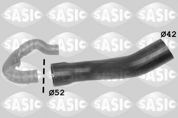 Шланг подачі наддувального повітря, Sasic 3356080