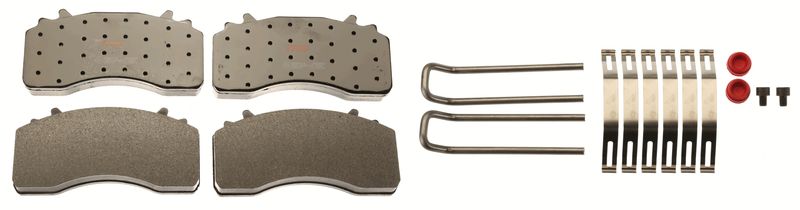 TRW GDB5114 Brake Pad Set, disc brake