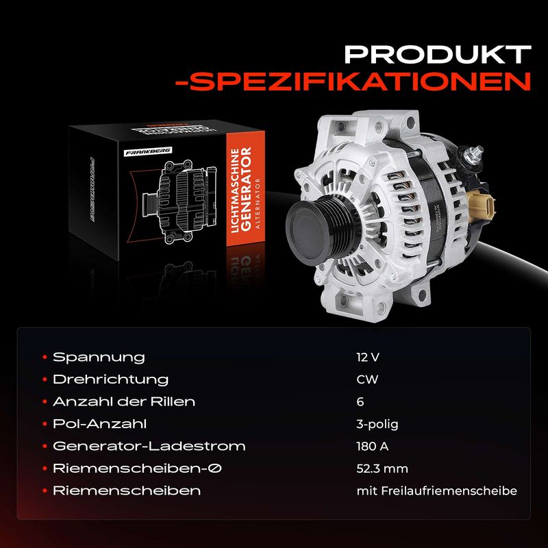 Frankberg 5481FB0029182 Alternator