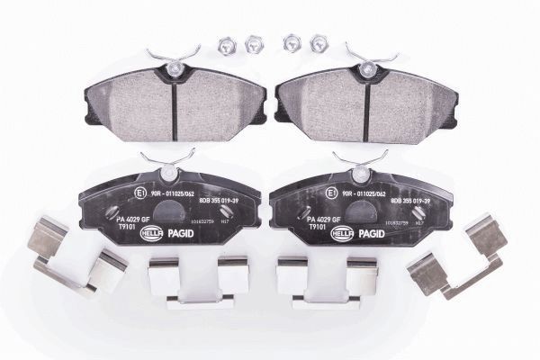 HELLA PAGID 8DB 355 019-391 Brake Pad Set, disc brake