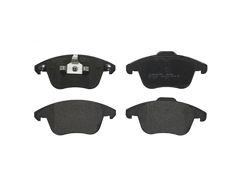 Piduriklotsi komplekt, ketaspidur, BREMBO P 61 086
