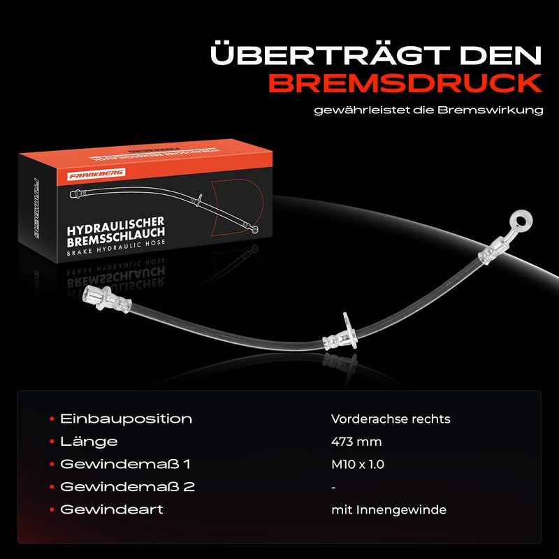 Frankberg 5481FB0004450 Brake Hose
