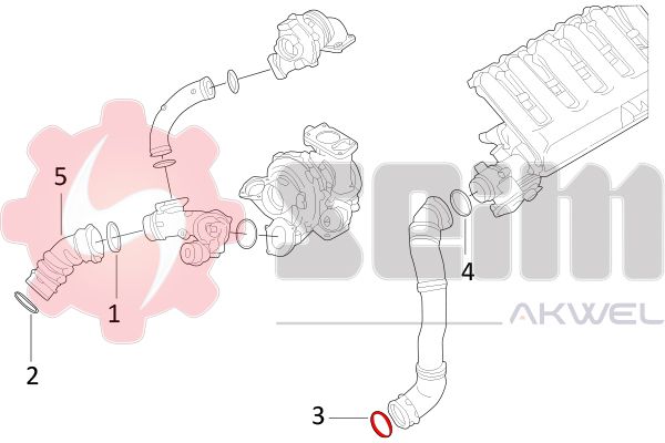 SEIM 981713 Charge Air Hose