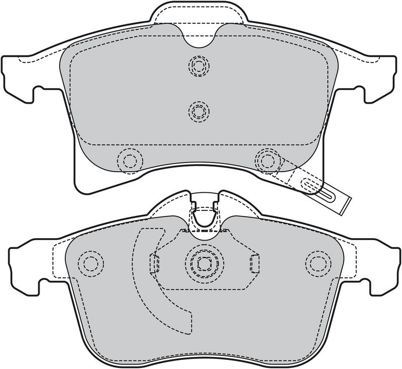 VALEO Plaquettes de frein à disque 670860