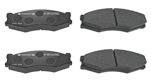 FERODO FDB340 Brake Pad Set, disc brake