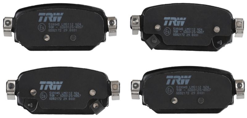 TRW GDB2172 Brake Pad Set, disc brake