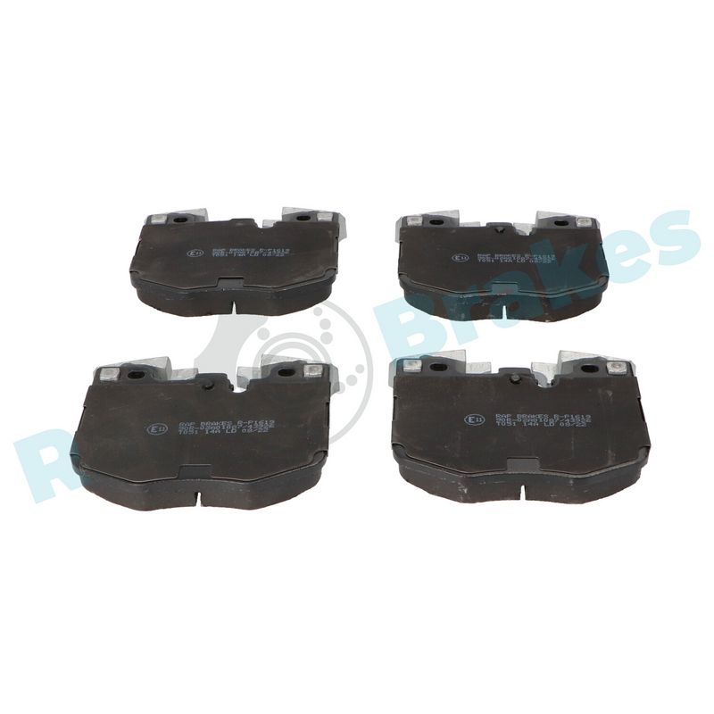 RAP BRAKES R-P1619 Brake Pad Set, disc brake