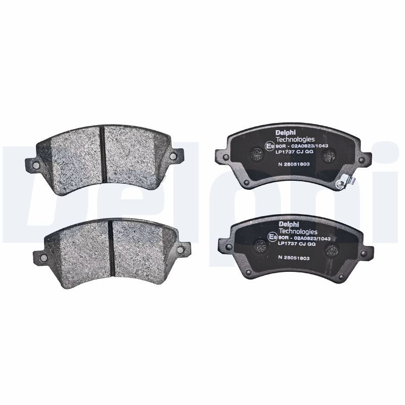 Set placute frana,frana disc LP1737 DELPHI